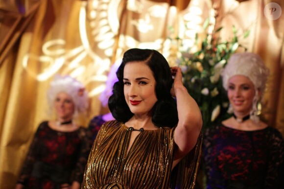 Dita von Teese a participé à la soirée Lambertz Monday Night à Cologne le 28 janvier 2013.