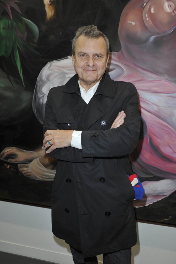 Jean-Charles de Castelbajac à la soirée d'inauguration de la Fiac 2012 au Grand Palais à Paris le 17 octobre 2012.
