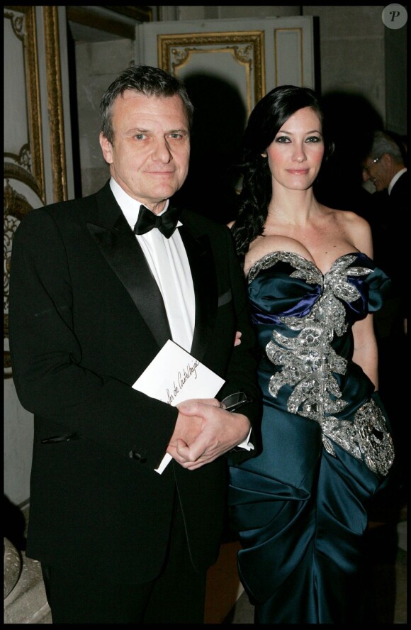 Mareva Galanter et Jean-Charles de Castelbajac en 2005 à Versailles.