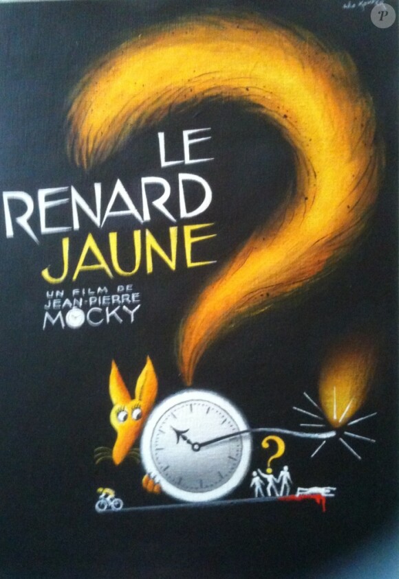 Affiche du film Le Renard jaune de Jean-Pierre Mocky