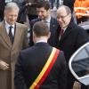 Albert II de Monaco prenait part avec le prince héritier Philippe de Belgique, le 31 janvier 2013 à Namur, au 1er Congrès interdisciplinaire du Développement Durable - "Quelle transition pour nos sociétés ?".