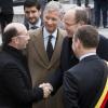 Le prince Albert II de Monaco prenait part avec le prince héritier Philippe de Belgique, le 31 janvier 2013 à Namur, au 1er Congrès interdisciplinaire du Développement Durable - "Quelle transition pour nos sociétés ?".
