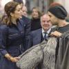 La princesse Mary de Danemark ne manque jamais de prendre en main les nouvelles tendances lors de ses passages au Salon international de la Mode de Copenhague (CIFF), dont elle est la marraine, comme ici le 1er février 2013.