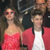 Justin Bieber et Selena Gomez à la première du film Part of me, à Los Angeles, le 27 juin 2012.
