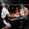 Premier match en France de chessboxing entre Frank Stoldt et Leonid Chernobaev à la maison Artcurial à Paris le 1er février 2013