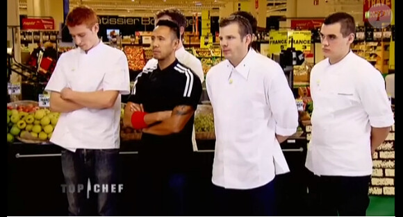 Etienne est éliminée à l'issue de la première épreuve dans Top Chef 4, lundi 4 février 2013 sur M6