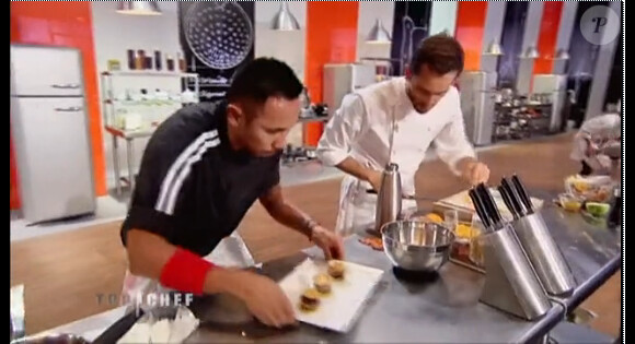 Yoni et Julien dans Top Chef 4, lundi 4 février 2013 sur M6