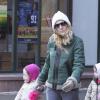 La belle Sarah Jessica Parker dépose ses filles Marion et Tabitha à l'école, à New York, le 4 février 2013.