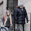 Matthew Broderick dépose son fils James à l'école, à New York, le 4 février 2013.