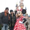 Minnie s'est invitée au côté de Kevin Costner à Disneyland, près de Paris, le dimanche 3 février 2013.