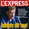 Johnny Hallyday en couverture de L'Express, en kiosques le 6 février 2013.