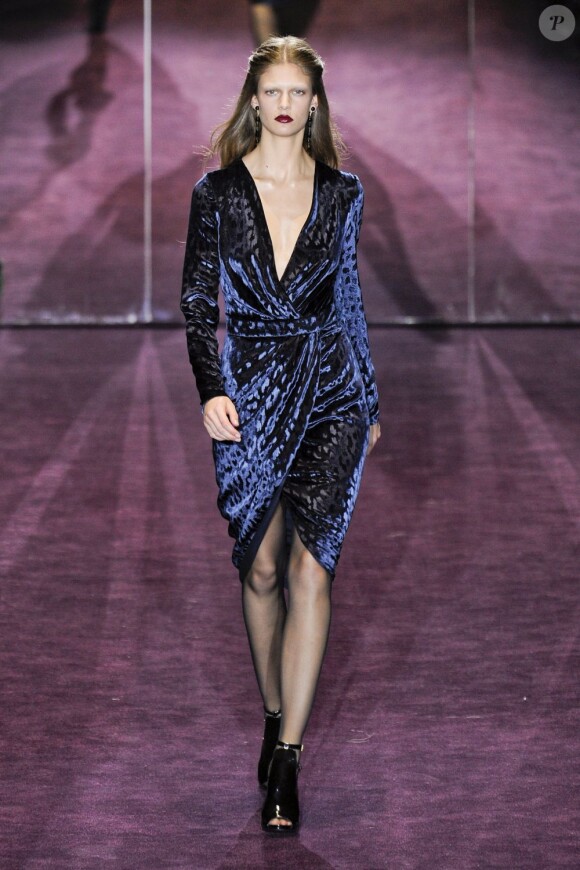 Défilé Gucci automne-hiver 2012-2013 à Milan. Le 22 février 2012.