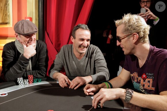 Pascal Sellem lors d'un tournoi de poker à Deauville, le vendredi 1er février 2013 à Deauville, le 1er février 2013