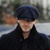 David Beckham, discret dans les rues de Londres. Le 6 février 2013.