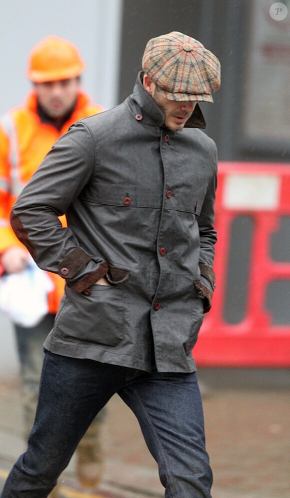 David Beckham à Londres, le 1er février 2013.