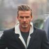 Exclusif - David Beckham à Londres, le 11 janvier 2013.