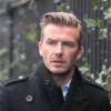 Exclusif - David Beckham à Londres, le 17 janvier 2013.