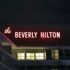 Photo du Beverly Hilton Hotel où est morte Whitney Houston le 11 février 2012 à Los Angeles. Clive Davis, son ex-producteur veut y tenir une fête le 9 février 2013.
