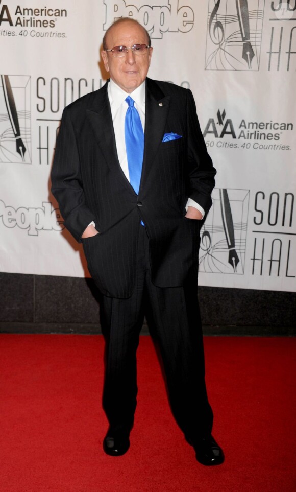 Le producteur Clive Davis, lors d'une soirée à New York, le 14 juin 2012.