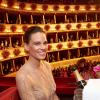 Hilary Swank à la 57e édition du Bal de l'Opéra à Vienne, le 7 février 2013.