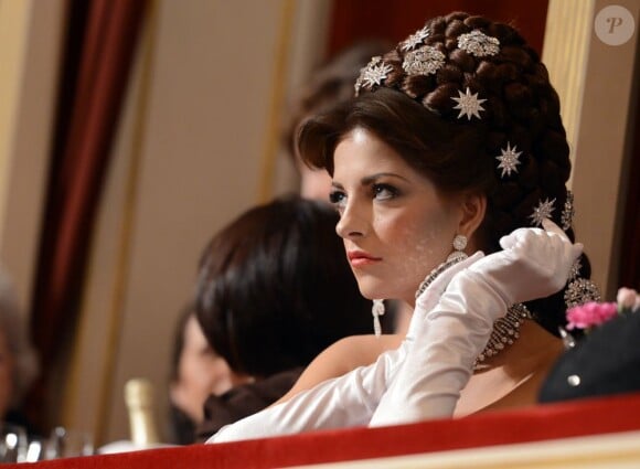 Xenia Von Sachsen, princesse de Saxe à la 57e édition du Bal de l'Opéra à Vienne, le 7 février 2013.