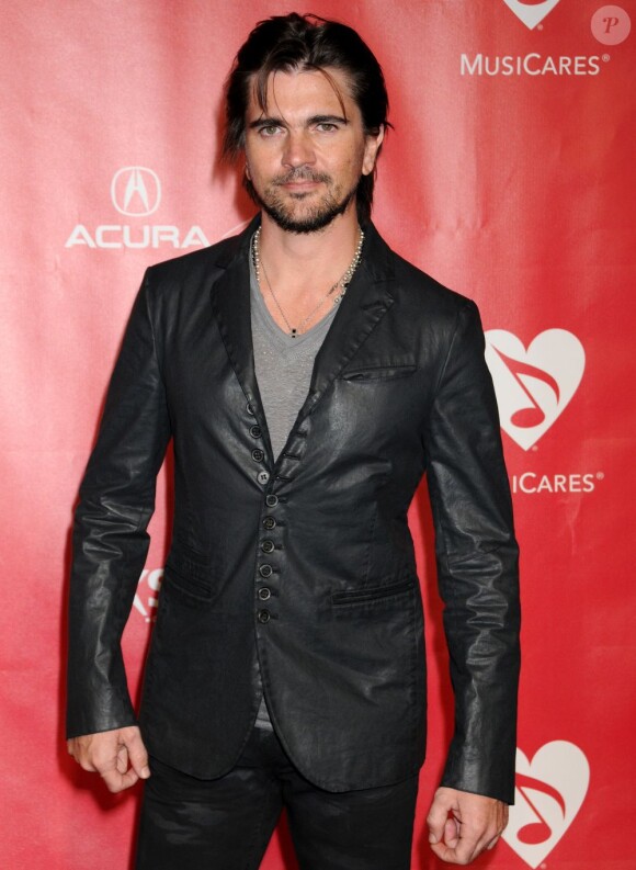 Juanes au gala MusiCares qui honorait Bruce Springsteen à Los Angeles, le 8 février 2012.