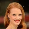 Jessica Chastain, ravissante lors des BAFTA Awards 2013 à la Royal Opera House. Londres, le 10 février 2013.