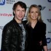 James Blunt et Sofia Wellesley à la soirée post-Grammys organisée au Château Maront, à Los Angeles, le 10 février 2013.