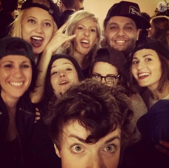 La chanteuse Ellie Goulding a posté une photo sur son profil Instagram le 10 février 2013.