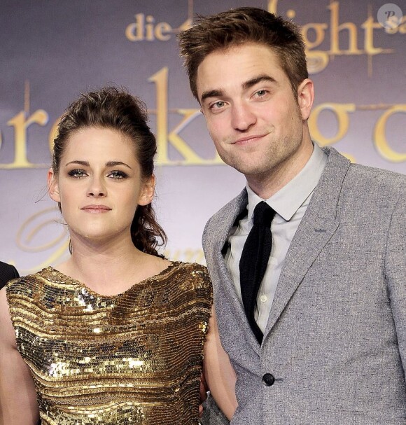 Kristen Stewart et Robert Pattinson à Berlin, le 30 novembre 2012.