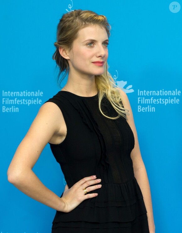 Mélanie Laurent pendant le photocall pour le film Night Train to Lisbon à la 63e Berlinale, le 13 février 2013.