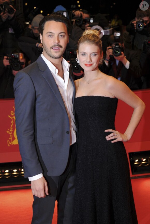Jack Huston et Mélanie Laurent en duo pour la première du film Night Train to Lisbon à la 63e Berlinale, le 13 février 2013.
