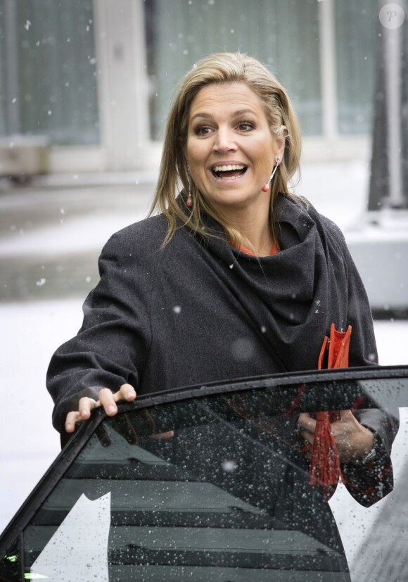 La princesse Maxima des Pays-Bas lors de l'inauguration du 5e Festival Women Inc., le 14 février 2013 à Amsterdam.
