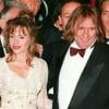 Elisabeth et Gérard Depardieu au Festival de Cannes le 15 mai 1994. 