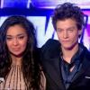 Zayra et Sidoine lors de la première demi-finale de la Star Academy 9, jeudi 14 février 2013 sur TF1