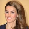 La princesse Letizia d'Espagne assiste au 6e Congrès international sur les maladies orphelines à Seville, le 15 février 2013.