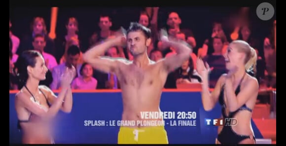 Christophe Beaugrand qualifié pour la finale de Splash, le grand plongeon, vendredi 22 février 2013 sur TF1