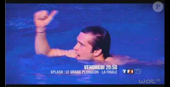 Clément Lefert qualifié pour la finale de Splash, le grand plongeon, vendredi 22 février 2013 sur TF1