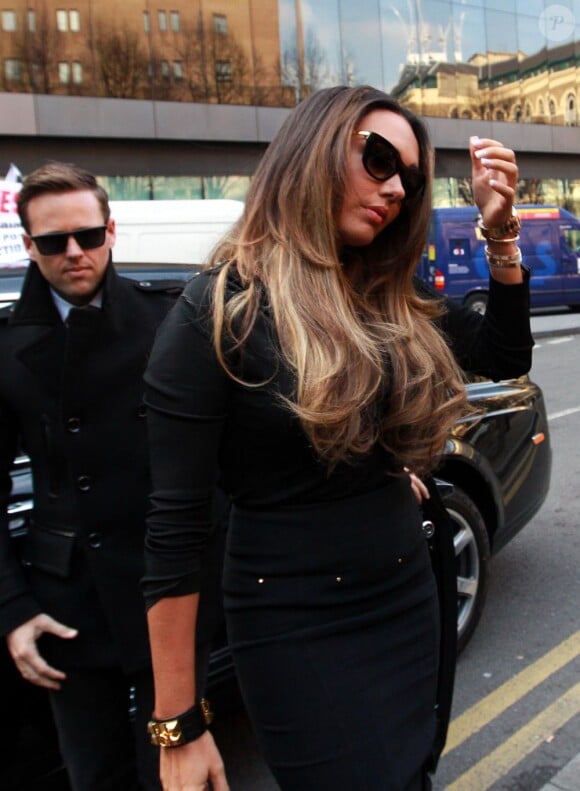 Tamara Ecclestone le lundi 18 février 2013 à la cour de justice de Southwark