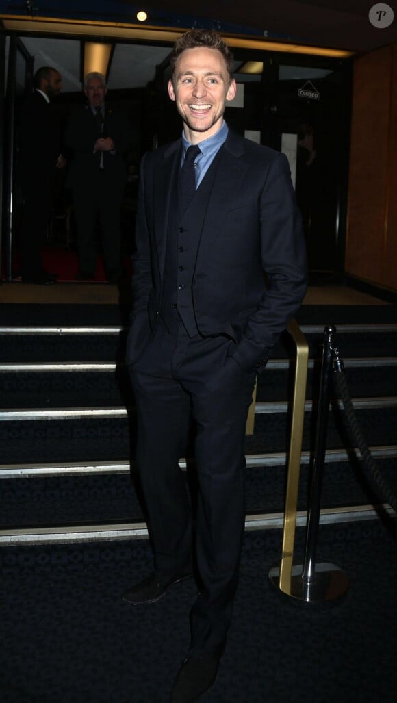 Tom Hiddleston arrive à la première de Cloud Atlas au Curzon Mayfair de Londres, le 18 février 2013.