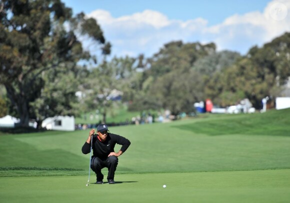 Tiger Woods lors du Farmers Insurance Open de Torrey Pines à La Jolla, le 28 janvier 2013