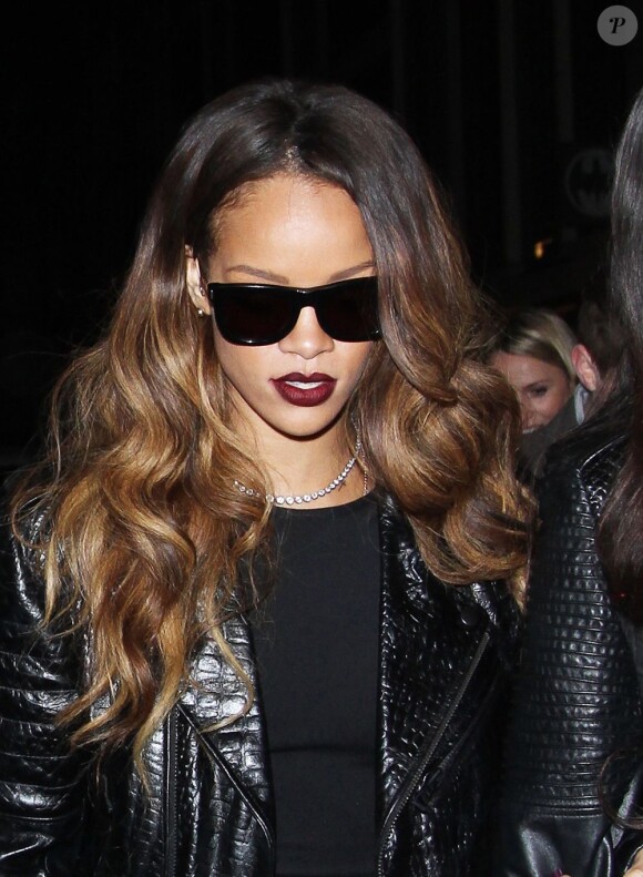 Rihanna à Londres, le 16 février 2013.