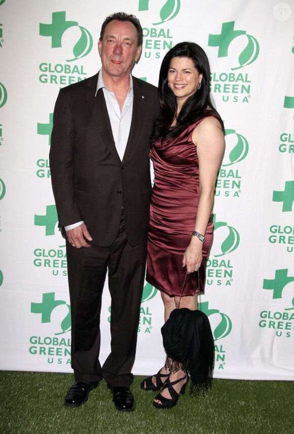Neil Peart à la soirée "Global Green" à Hollywood, le 20 fevrier 2013.