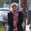 Gwen Stefani et son mari Gavin Rossdale se promènent dans les rues de West Hollywood, le 21 février 2013.