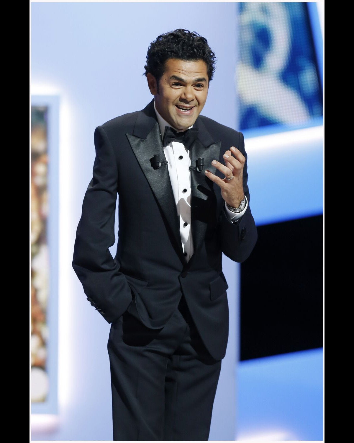 Photo Jamel Debbouze faisant son discours de président lors des César à Paris le 22 février