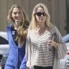Jennie Garth et sa grande fille Luca faisant du shopping à Studio City le 22 février 2013.