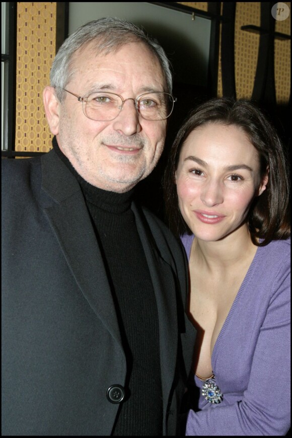 Jean-Pierre Bigard et Vanessa Demouy le 21 février 2005 à la Comédie de Paris.