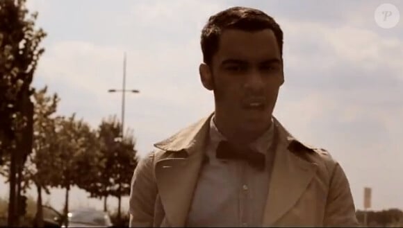 Daniel, candidat de la 9e saison de l'émission Star Academy, dans le clip de son titre I'm in love.