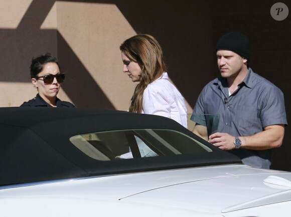 Britney Spears va faire du shopping à Los Angeles, le 26 février 2013.