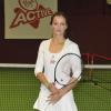 Laura Robson nouvelle pépite du tennis britannique et ambassadrice des salles de sport Virgin Active à Dukes Meadow dans le quartier de Chiswick à Londres le 26 février 2013